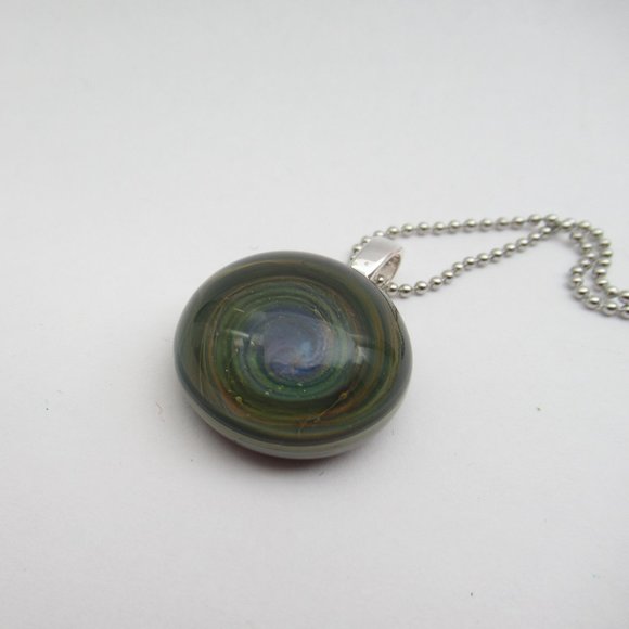 Borosilicate Glass Pendant Necklace - Picture 9 of 11